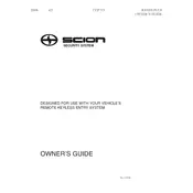 Scion xD TVIP V5 RS3200 PLUS 2008 Hatchback manual cover