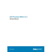 Dell Precision 5530 2 in 1 Workstation manual cover