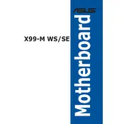 ASUS X99-M WS-SE Motherboard manual cover