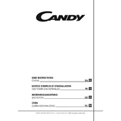 Candy FCT200X E manual cover