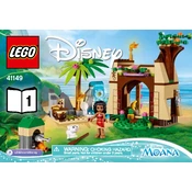 LEGO Moana 41149-1 Construction Set manual cover