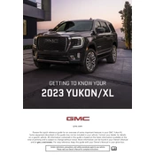 GMC Yukon 2023 manual cover