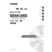 Toshiba SD4015KE DVD Player manual cover