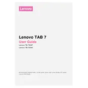 Lenovo TB-7504F Tablet manual cover