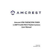 Amcrest IPM-743EB Security Camera manual cover