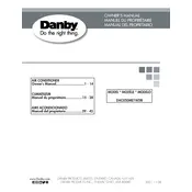 Danby DAC050ME1WDB Air Conditioner manual cover