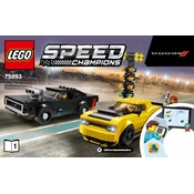 LEGO 75893-1 Construction Set manual cover