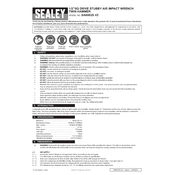 Sealey SA6002S.V2 Impact Wrench manual cover