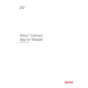 Xerox Connect App for Moodle Ver.1.0 Application manual cover