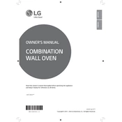 LG LWC3063ST LWC3063ST.BSTLLGA Oven manual cover