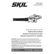 Skil BL4713-00 Blower manual cover