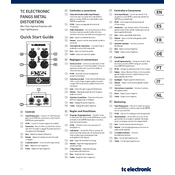 TC Electronic FANGS METAL DISTORTION manual cover