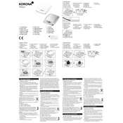 Korona 76579 Scale manual cover