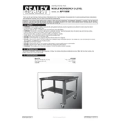 Sealey AP1100M Workbench manual cover