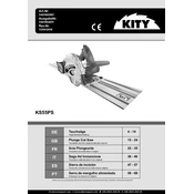 Kity KS55PS 3401802901 Saw manual cover