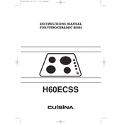 Cuisina H60ECSS Hob manual cover