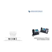 Grandstream GXP2140 IP Phone manual cover