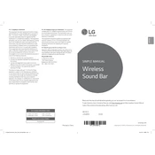 LG LAS485B LAS485B.DUSALLK Sound Bar