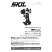 Skil IW5739-1A Wrench manual cover