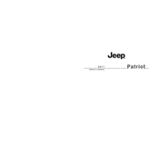 Jeep Patriot 2011 SUV manual cover