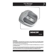 Sencor SFM 3868 Foot Massager manual cover