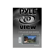 Pyle PLVSR7IR Monitor manual cover