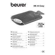 Beurer HK 44 Cosy Heat Pad manual cover