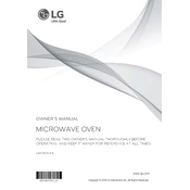 LG LMV1831SS LMV1831SS.BFSELGA Oven manual cover