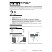 Sealey AK9999.V3 Laser Level manual cover