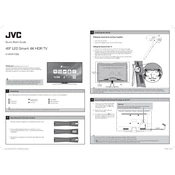 JVC LT-49C870(B) manual cover