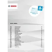 Bosch Series 4 BGBS4HYGGB Vacuum manual cover