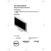 Dell OptiPlex 9020 AIO Desktop manual cover