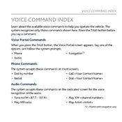 Acura NSX Voice Commands 2020 Sports Car manual cover