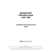 AGA 4 in 1 Tap Boiler manual cover