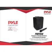 Pyle PSBT65A Speaker manual cover