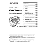 Olympus E-M5 Mark II E-M5 II manual cover