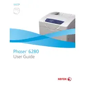 Xerox Phaser 6280 Printer manual cover