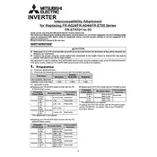 Mitsubishi FR-A024 Inverter manual cover