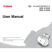 Canon imageFORMULA DR-C230 manual cover