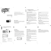 Alba 411008 501/8327 Radio manual cover