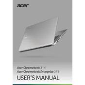 Acer Chromebook 314 C934-P49J Laptop manual cover