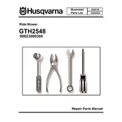 Husqvarna GTH2548 96023000300 Lawn Mower manual cover