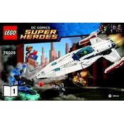 LEGO Super Heroes 76028-2 Construction Set manual cover