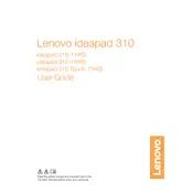 Lenovo IdeaPad 310-14IKB Laptop manual cover