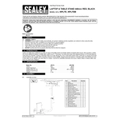 Sealey APLTS Stand manual cover