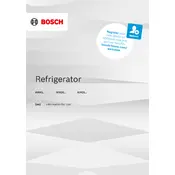 Bosch Series 4 KIR31VFE0G Refrigerator manual cover