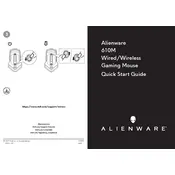 Dell Alienware AW610M Mouse manual cover