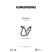 Grundig VitaminZone GR33KN4686DVW Refrigerator manual cover