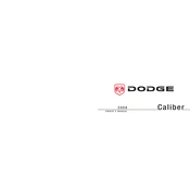 Dodge Caliber 2008 Hatchback manual cover