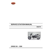 Moto Guzzi GRISO 8V-1200 Motorcycle manual cover